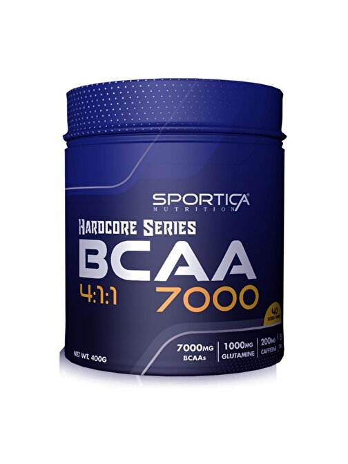 Sportica Nutrition Bcaa 7000 HardCore Series 4:1:1 400 Gr Fruit Punch