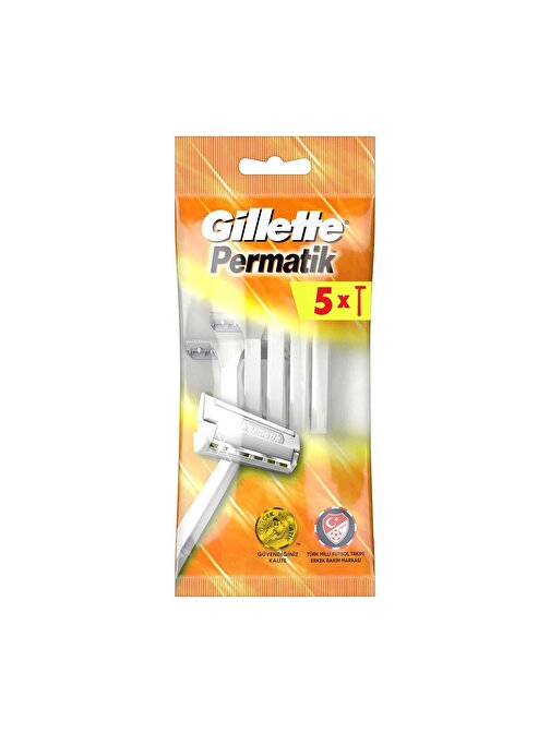 Gillette Permatik Kullan At Tıraş Bıçağı 5 Adet