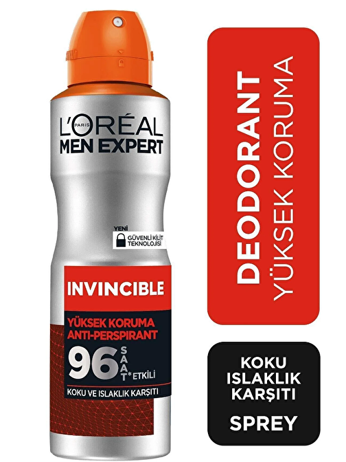 L'Oréal Paris Men Expert Invincible Anti-Perspirant Deodorant 150ml