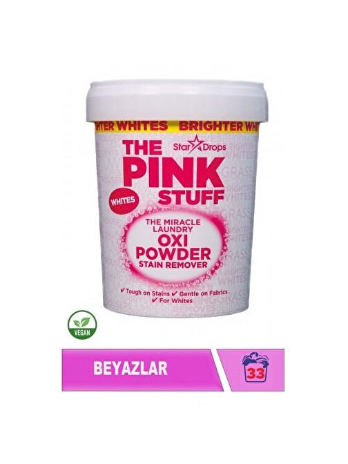 The Pink Stuff Mucizevi Oxi Toz Leke Çıkarıcı Beyazlar 1 kg