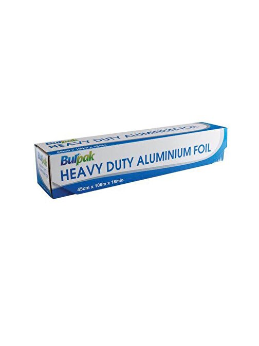 Burpak Heavy Duty Alüminyum Folyo 45cm x 100 m 17,5mic 1 Adet