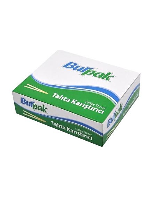 Burpak Bambu Tahta Karıştırıcı 11cm 400lü