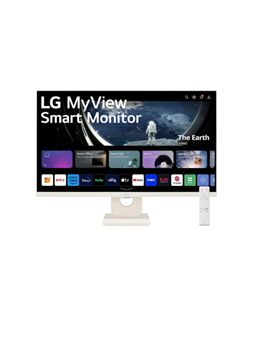 LG MyView 27SR50F-W 27 inç  FHD 60Hz 14ms WebOS IPS Smart Monitör