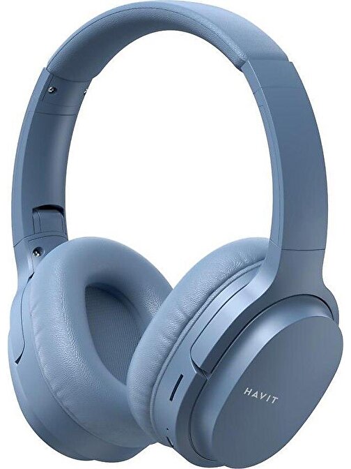 Havit I62 Katlanabilir Kulaküstü Mikrofonlu Bluetooth Kulaklık - Mavi