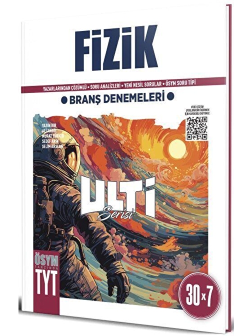 TYT Fizik Ulti Serisi 30 x 7 Branş Denemeleri Bes Yayınları