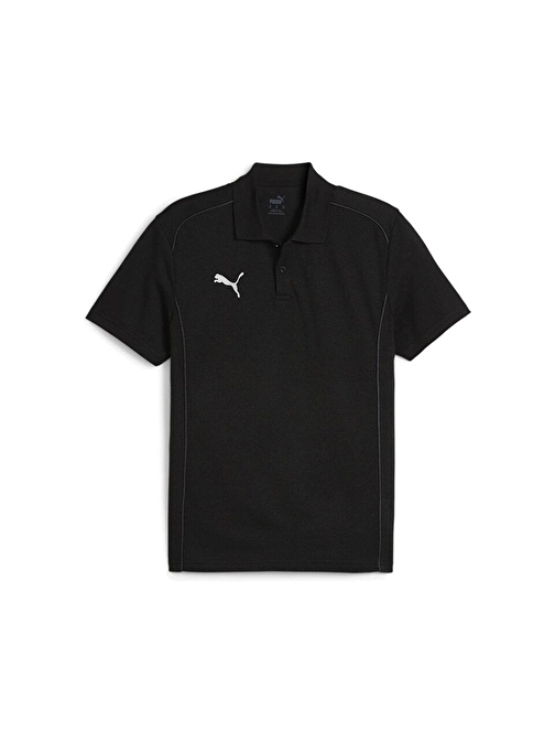 Puma Teamfinal Casuals Polo Erkek Futbol Polo Tişörtü 65853503 Siyah