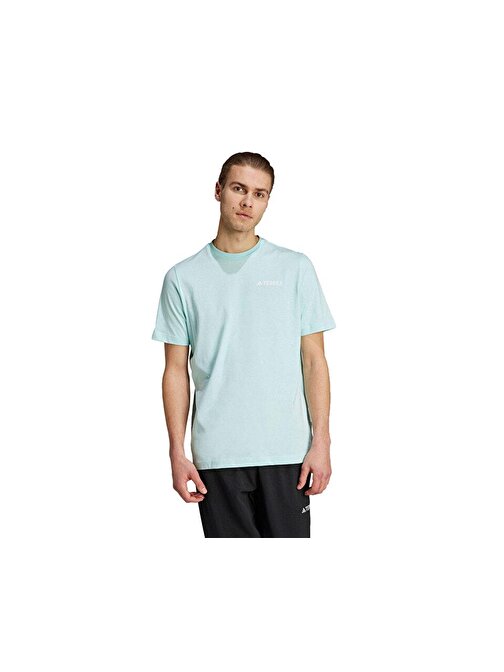 adidas Tx Unite Tee Erkek Antrenman Tişörtü IL2643 Mavi