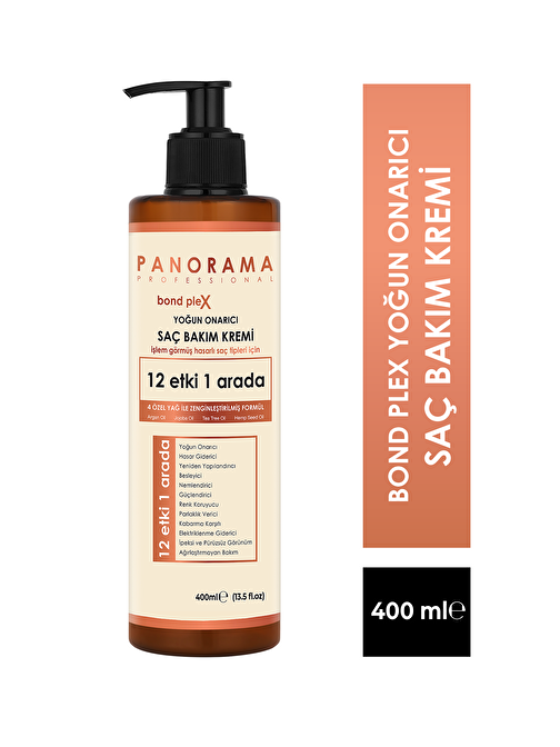 Panorama Professional Bond Plex Yoğun Onarıcı Saç Bakım Kremi 400 ml