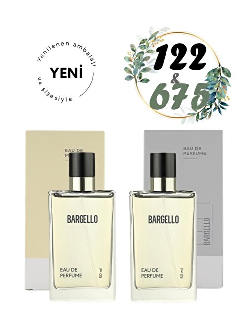 Kadın & Erkek Parfüm Seti 122 Oriental 675 Fresh 50 ml Edp