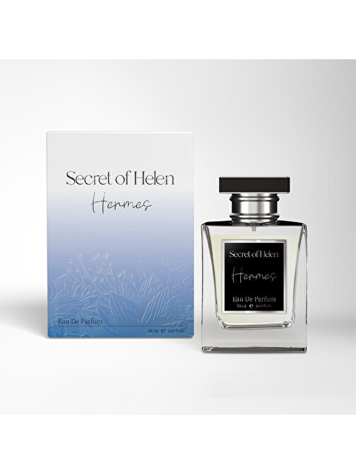 Secret of Helen Hermes EDP Erkek Parfüm, Fresh-Baharatlı, Sardunya, Lavanta, Pembe Biber, Paçuli, Amber, 50ml