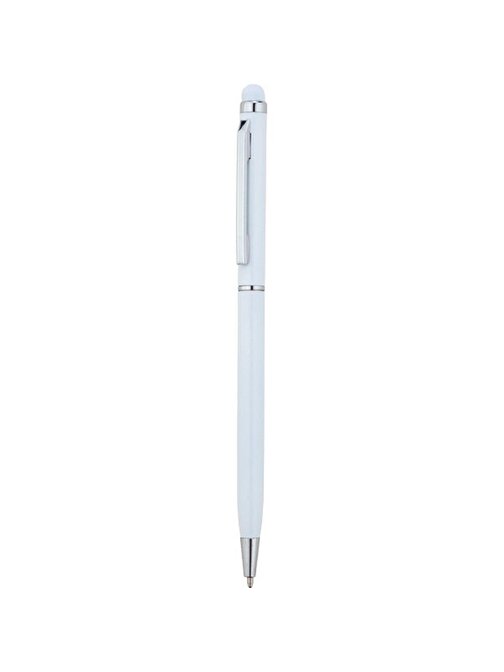 Beyaz Tükenmez Metal Kalem
