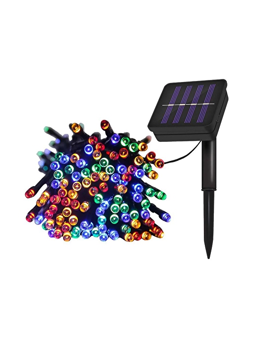 12m 100 Led RGB SOLAR MZ3-004