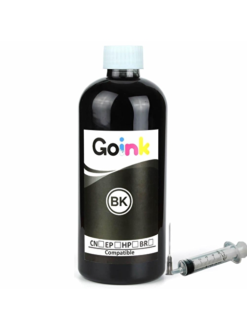 Goink GI-41 Siyah Mürekkep Canon G3470 Uyumlu 500 ml (Muadil)