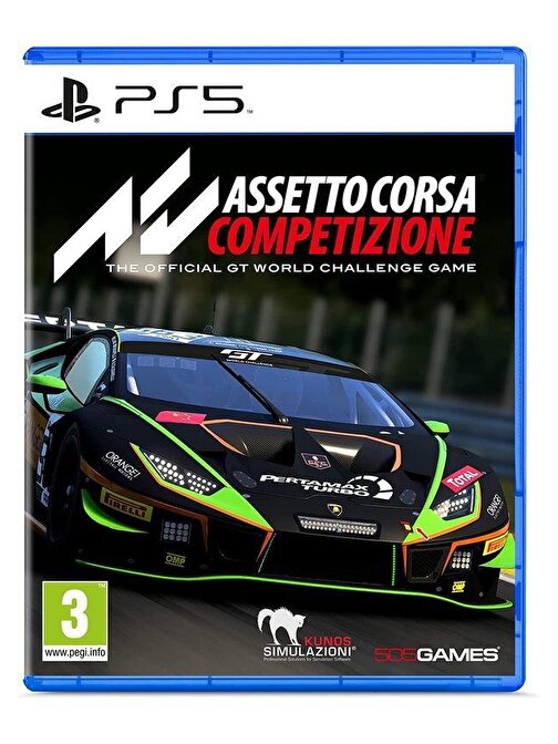Assetto Corsa Competizione The Official Gt World Challenge Game Ps5 Oyun