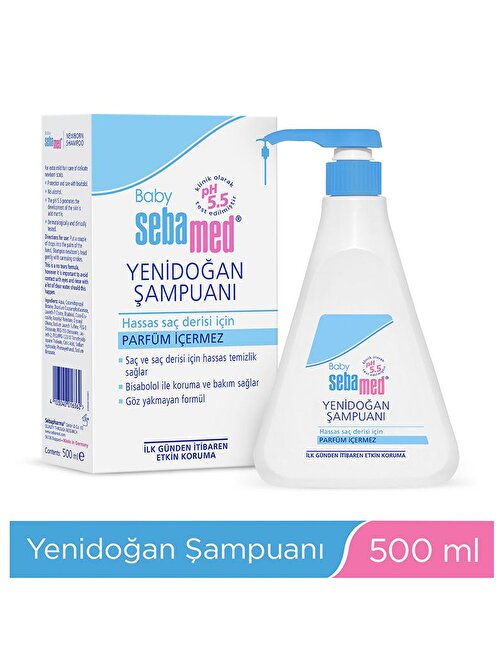 Sebamed Baby Yenidoğan Bebek Şampuanı 500ml