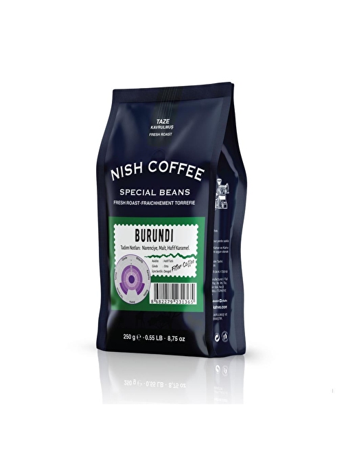 Nish Filtre Kahve Burundi 250 gr