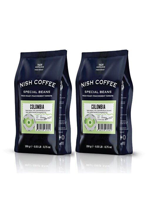 Nish Filtre Kahve Colombia 2 x 250 Gr