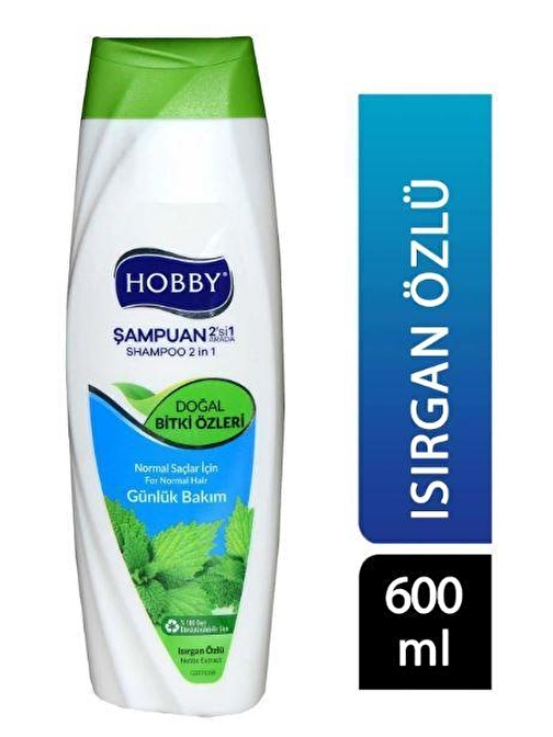 Hobby Şampuan Isırgan Özlü 600 ml