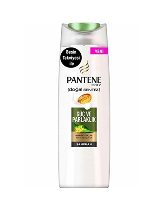 Pantene Doğal Sentez Şampuan Güçlü ve Parlak 600 ml