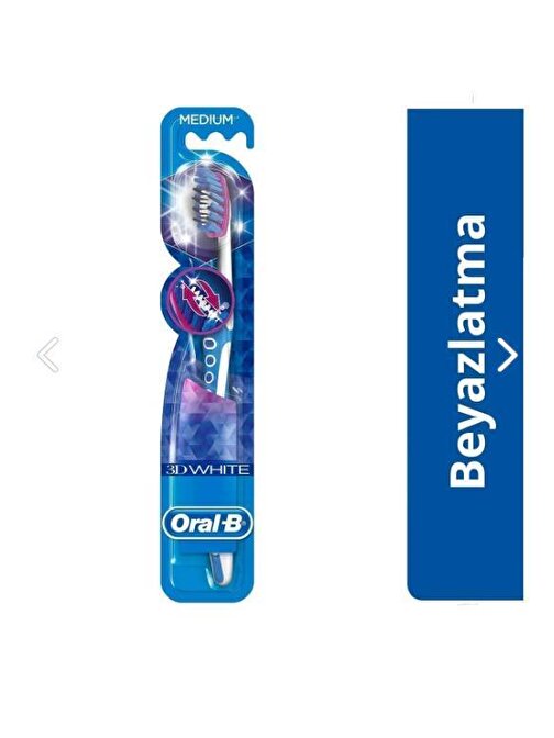 Oral-B 3D White Pro-Flex Luxe 38 Orta Diş Fırçası