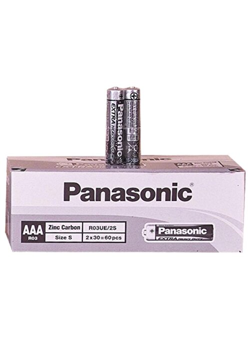 Panasonic İnce Pil AAA 60lı Paket