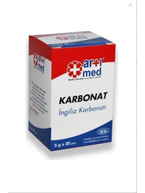 ARTIMED  İNGİLİZ KARBONATI 5GRX20,Lİ