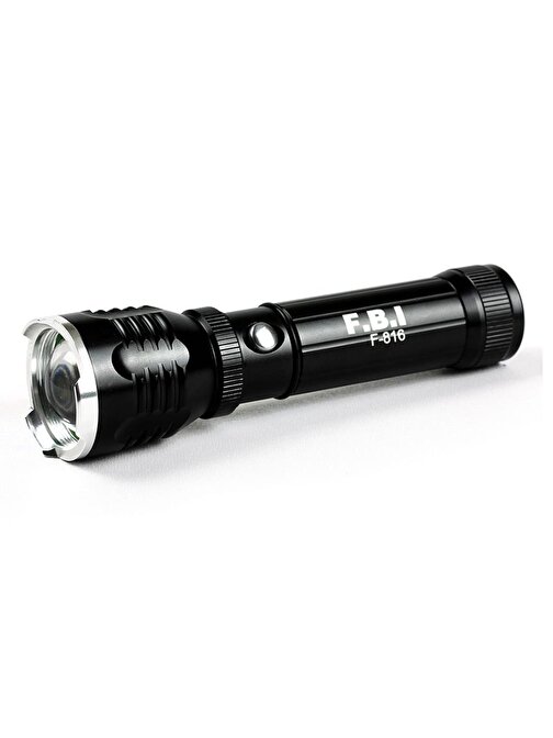 F.B.I BF-816 CREE LED + Zoom + Mıknatıslı Şarjlı El Feneri