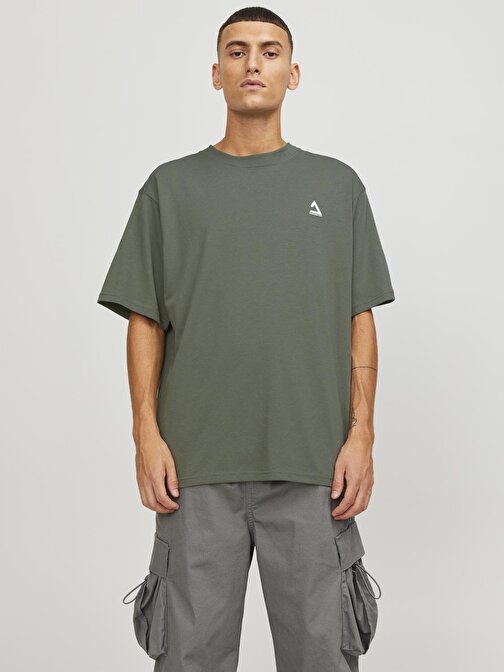 Jack&Jones Regular Fit Yeşil Erkek T-Shirt 12253435