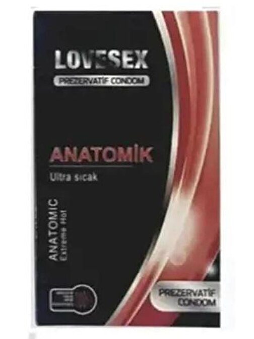 Lovesex Anatomik Prezervatif 10'lu