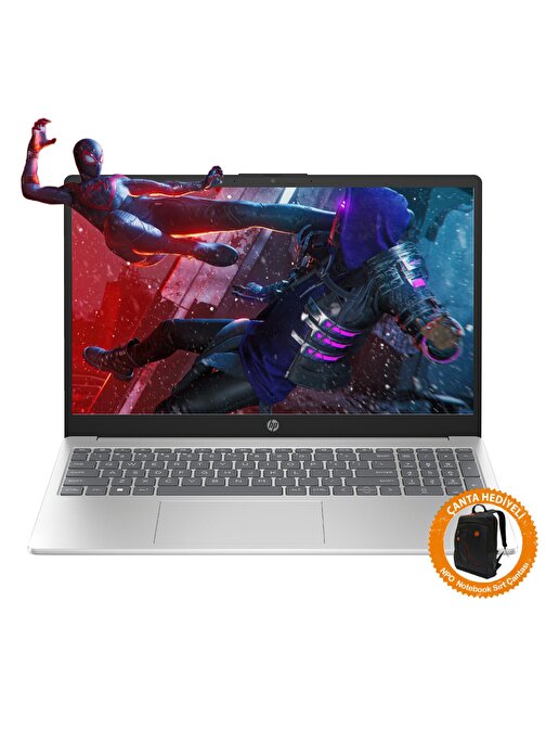 HP 15-FD0016NT 898D4EA05 i5-1335U 32GB 1TBSSD MX550 15.6" FullHD W11H Taşınabilir Bilgisayar-CNT006