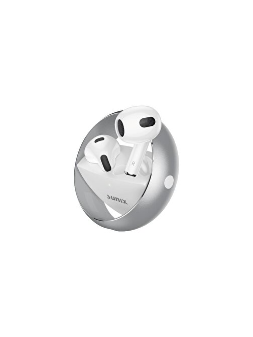 Sunix Bluetooth 5.3 Dönen Kasa Kulakiçi Bluetooth Kulaklık Beyaz  BLT-40