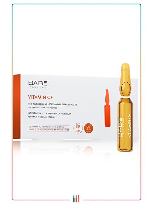 Vitamin C Ampul + Renkli Güneş Koruyucu Tanışma Kiti