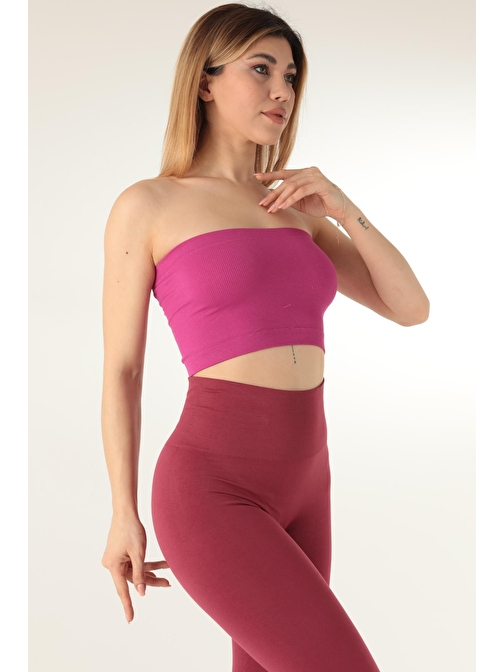 DoReMi Seamless Straplez Fitilli Spor Büstiyer