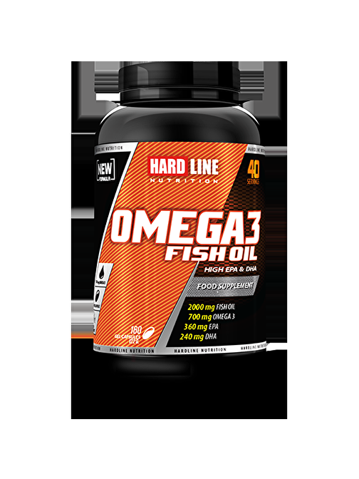 Hardline Nutrition Omega 3 160 Kapsül