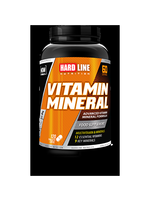 Hardline Nutrition Vitamin Mineral 120 Tablet