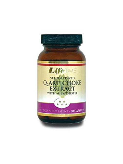 LifeTime Q-Artichoke Extract With Milk Thistle 60 Kapsül