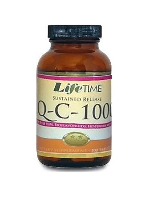 Lifetime Q-C-1000 Timed Release with Rosehips 100 Tablet