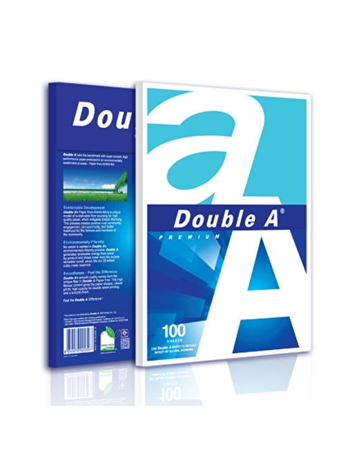 Double A A4 80 Gr/m² Beyaz Fotokopi Kağıdı 100'lü Paket