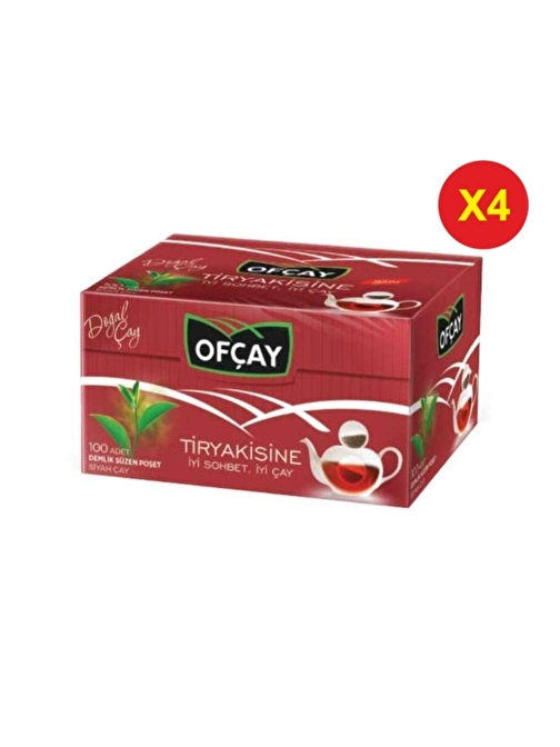 Ofçay Tiryakisine Demlik Poşet 100 x 3.2 G x 4 Paket