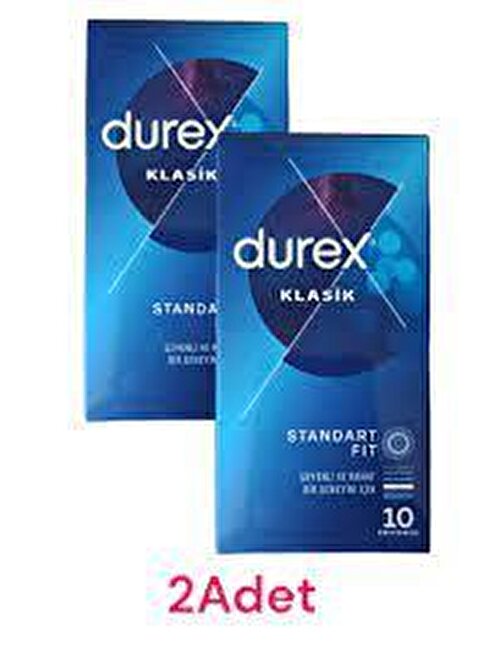 DUREX KLASİK 10 LU X 2ADET