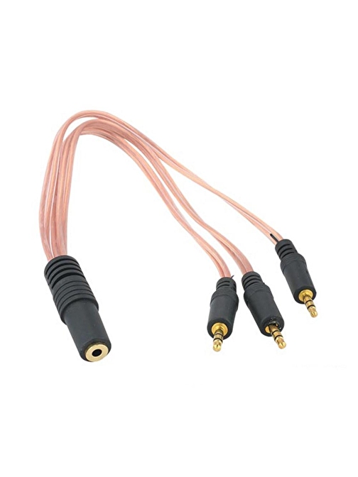 3.5 MM STEREO DİŞİ / 3 X 3.5 STEREO ERKEK 5+1 KABLO