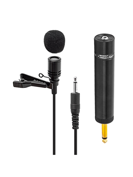 MAGICVOICE MV-380 HASSAS KABLOLU YAKA MİKROFONU