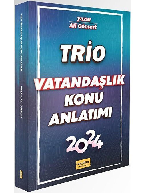 2024 Trio Vatandaşlık Konu Anlatımı Makro Kitabevi