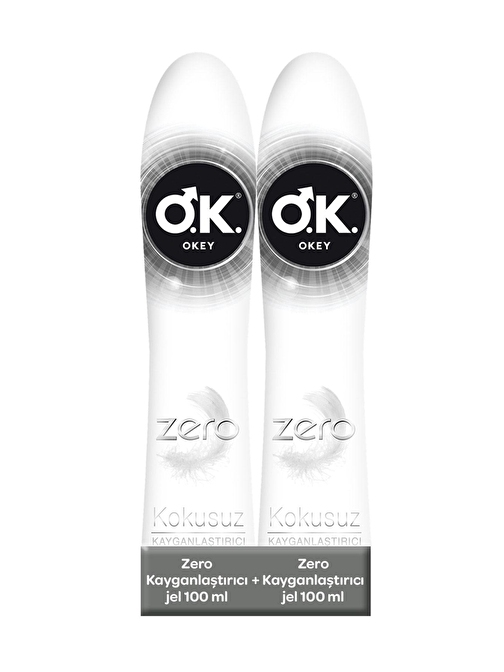 Okey Zero Kayganlaştırıcı Jel 2 x 100 ML