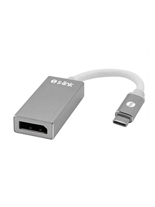 S-link SL-USB-C74 USB3.1 Tip C - Display Port Dönüştürücü