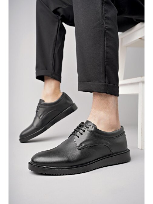 Muggo Mendy Garantili Erkek Günlük Klasik Hakiki Deri Casual Ayakkabı