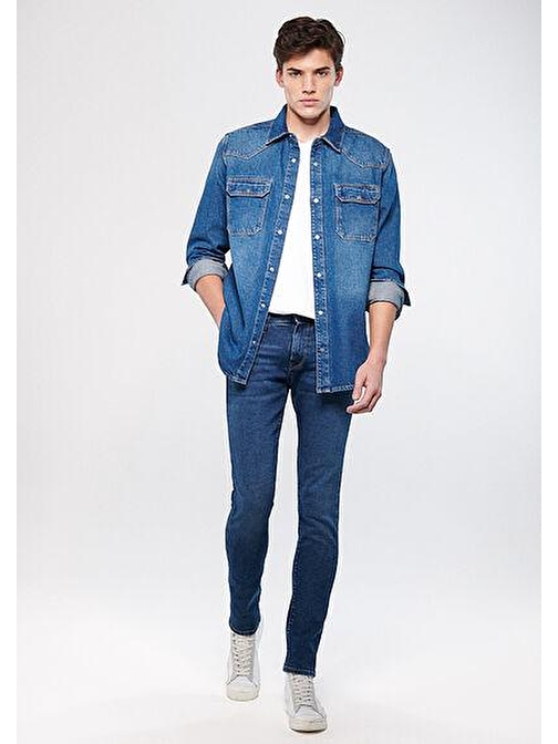 M0042433452 Mavi James Erkek Jean Pantolon Dark 90's