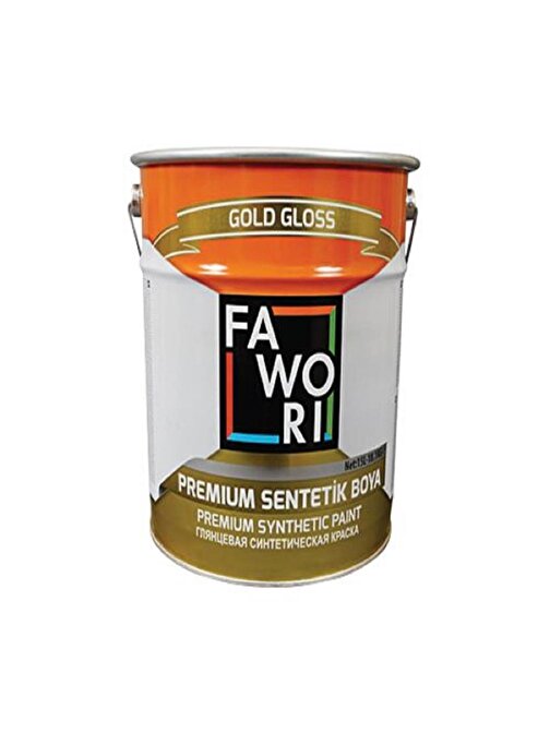 Fawori Premium Sentetik Yağlı Boya 7.5 Lt Beyaz