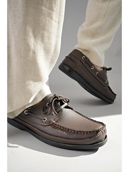 Muggo Sidro Garantili Hakiki Deri Erkek Günlük Klasik Casual Ayakkabı