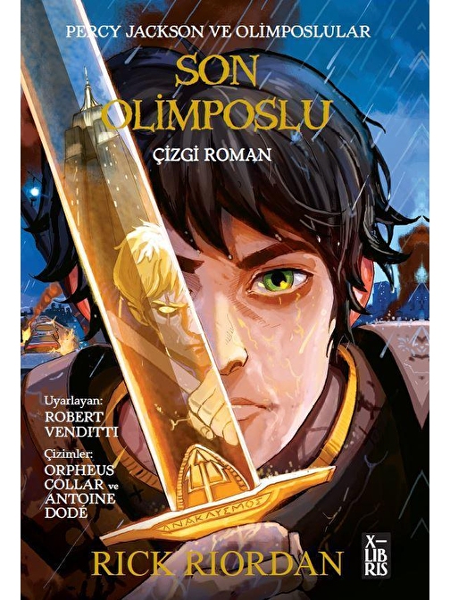 Percy Jackson Ve Olimposlular Son Olimposlu-Çizgi Roman